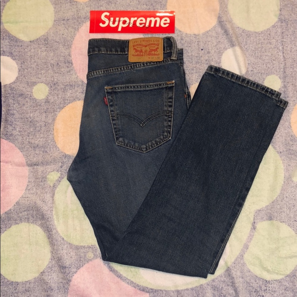 Men’s W-34,L-30 511 Levi’s Jeans
